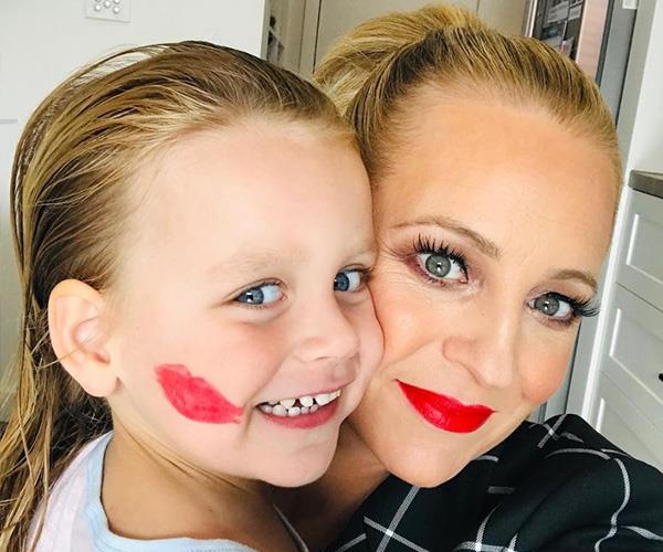 Carrie and Evie donned the perfect power red lippy for International Women's Day.