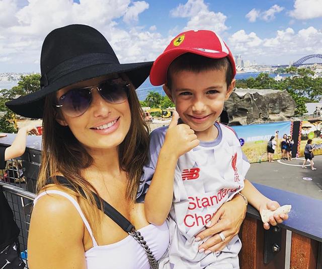"They need time with us as well and if it means I've got to stay up for an extra couple of hours once he goes to bed to get everything done, well so be it." *(Image: Instagram @adanicodemou)*