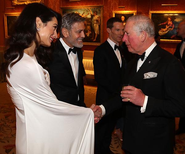 The pair seemed to hit it off with Prince Charles straight away.
