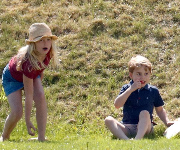 After seeing Savannah and George's playful dynamic at Trooping the Colour and at the polo, it's easy to see the pair share a strong bond (even if she does boss him around from time to time!)