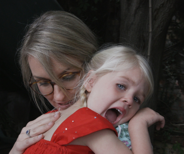 Eliza Seward and daughter Greta, had a horrible experience with tongue tie surgery.
