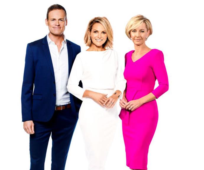 Seeing double: Many viewers have pointed out how similar the co-hosts look. *(Image: Channel Nine)*