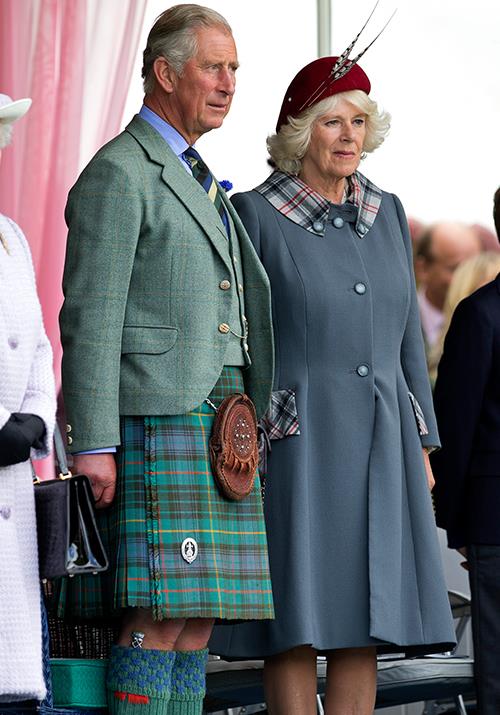 Twinning moment take two! This time, Charles and Camilla opted for the very appropriate Braemar Highland Gathering in Scotland for their tartan extravaganza in September 2012.