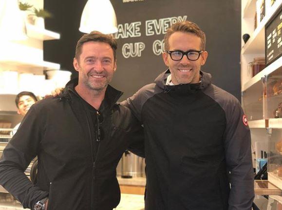 Ryan Reynold's didn't hold back from weighing in on Hugh's quirky video. *(Image: Instagram)*