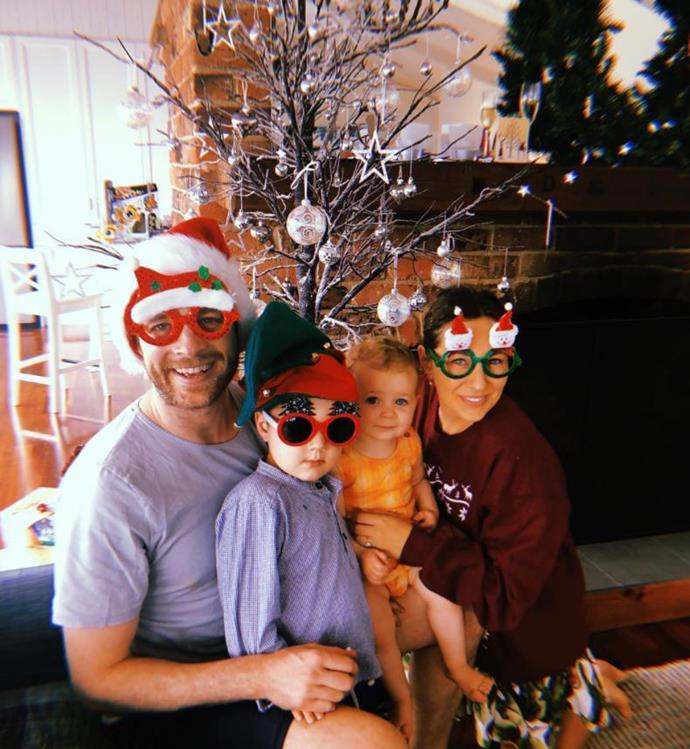 Hamish, Sonny, Rudy and Zoe are family goals! *(Source: Instagram/@zotheysay)*