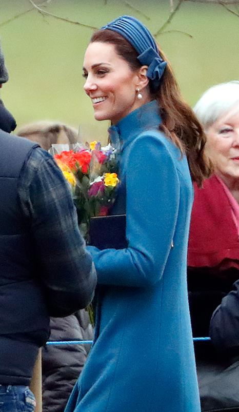 A Jane Taylor fan through and through, this design was the perfect cherry on top of a very fashionable ensemble for the royal as she attended a church service in January. *(Image: Getty)*
