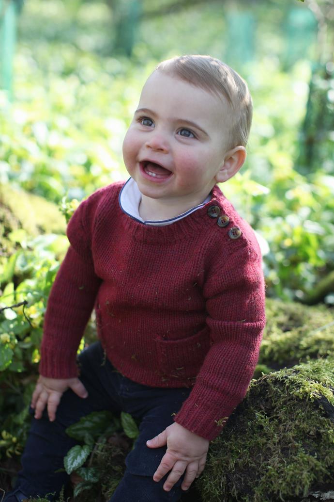 The pictures were taken again by keen photographer and mum Kate Middleton earlier in the month at their Norfolk home.