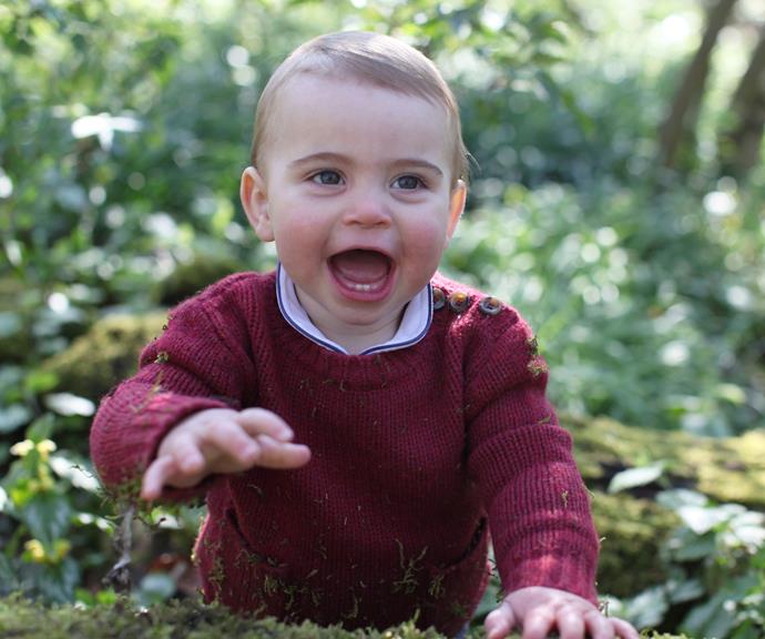 The one-year-old couldn't look any cuter! *(Image: AAP / credit: The Duchess of Cambridge)*