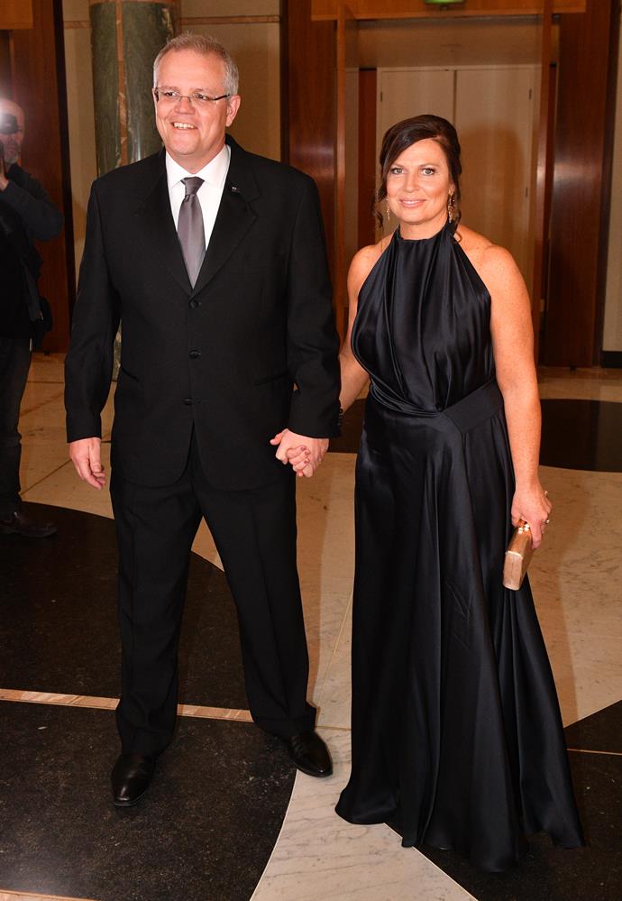 Scott and Jenny at the 2018 Midwinter Ball in Canberra.