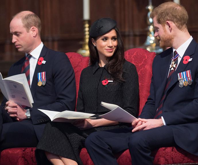 William reportedly encouraged Harry to slow things down with Meghan. *(Image: Getty)*