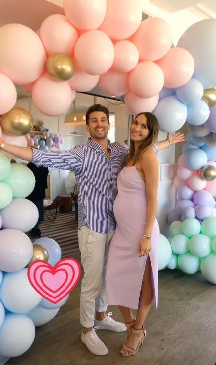 The couple have also celebrated a colourful baby shower ahead of their impending new arrival. *(Image: Instagram)*