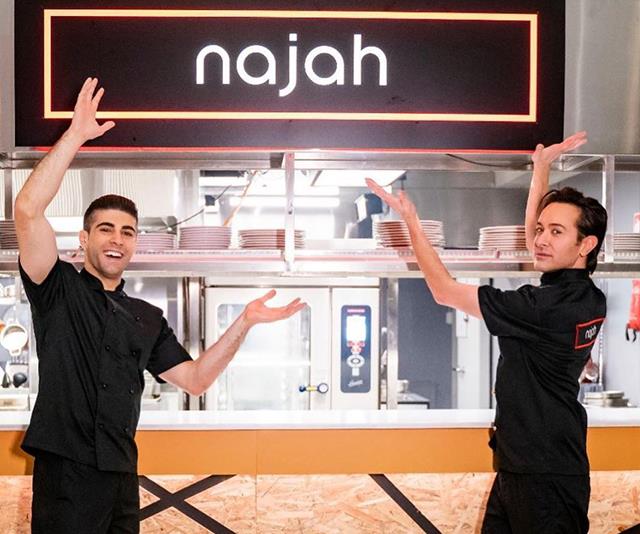Ibby and Romel say that their decision to hire a kitchen hand wasn't a choice. *(Image: Channel Seven)*