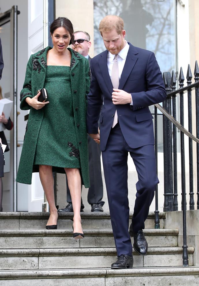 The odds are in favour of a stunning new name for Baby Sussex. *(Image: Getty)*