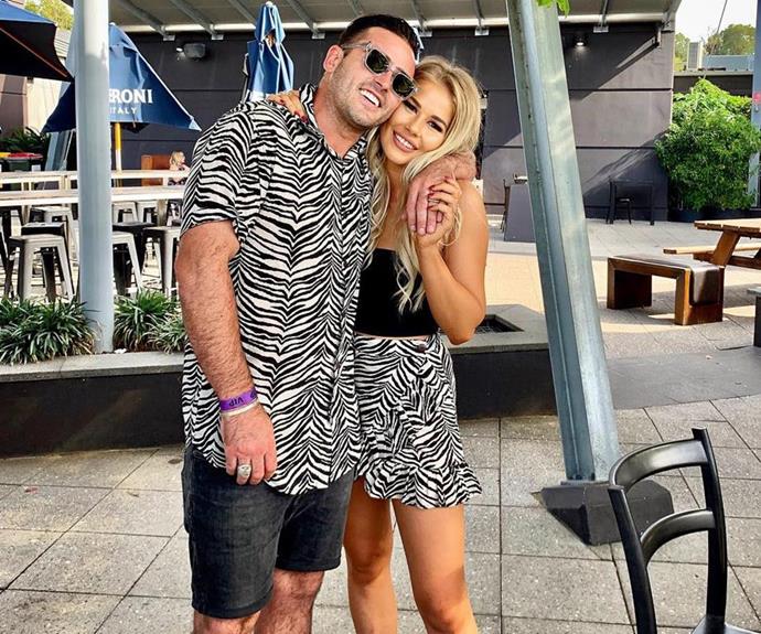 Davey Lloyd and his new girlfriend, Georgia. *(Source: Instagram/DaveyLloyd)*