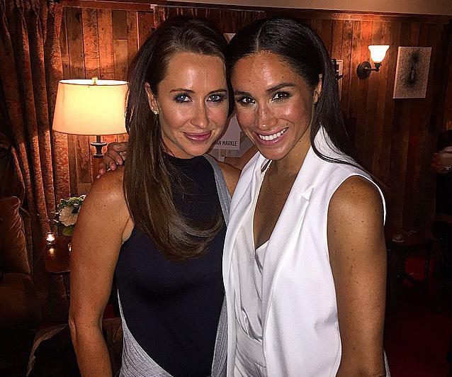 Jessica and Meghan met while the actress was filming Suits in Toronto. (Image: @jessicamulroney/Instagram)