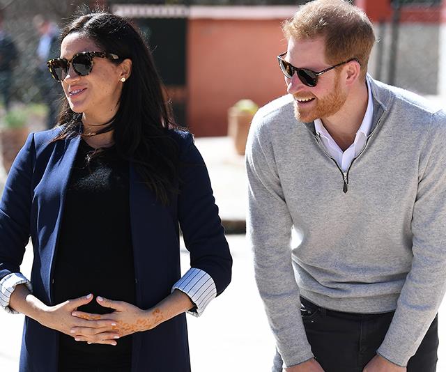 Unlike Will and Kate, Harry and Meghan announced their baby news a little less traditionally. *(Image: Getty Images)*
