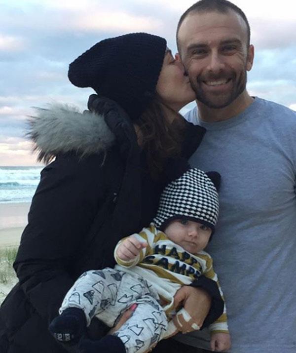 The relationship between Michelle Bridges and Steve "Commando" Willis', who share son Axel (pictured), is at breaking point. *(Image: @mishbridges/ Instagram)*