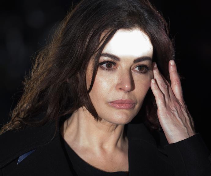 Nigella pictured heading to court to give evidence in her ex-husband Charles Caatchi's fraud trial. *(Image: Getty)*