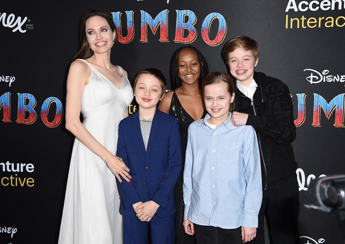 Angelina's kids are worried for their frail mum. *(Image: Getty)*
