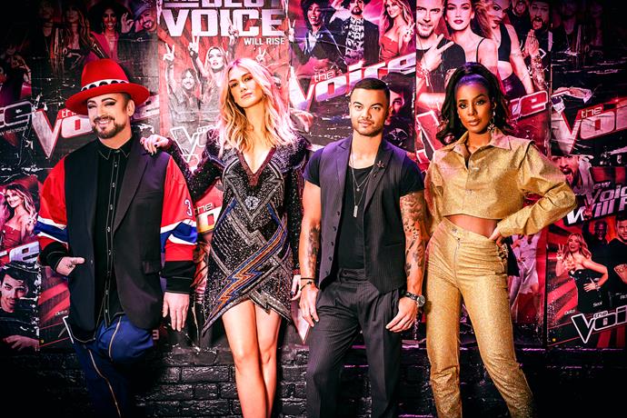 Kelly returns to *The Voice Australia* in 2019 (Image: Nine Network).