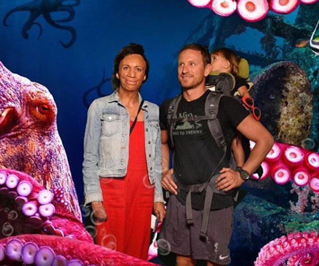 Our hearts! Turia and Michael often shares snaps of their family outings, including this one in March 2019 when the trio took a trip to the aquarium. She wrote of little Hakavai: "You'd have a bemused expression if you were surrounded by cephalopods too!"