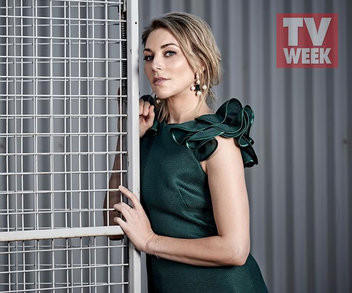 Kate celebrates five years as Allie Novak on *Wentworth.*