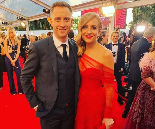 Chris and Carrie scrubbed up nicely for the Logies...