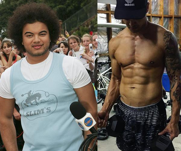 *The Voice*'s Guy Sebastian admitted that he suffered from [fat shaming in his youth](https://www.nowtolove.com.au/reality-tv/the-voice/guy-sebastian-fat-shamed-56593|target="_blank"), but wowed everyone with his *Men's Health* cover. To achieve those muscles, Guy went on a strict keto diet for two weeks, before introducing healthy carbs like brown rice, sweet potato and broccoli into his diet. Lactose-intolerant Guy drank no milk or alcohol either and drank two litres of water per day.