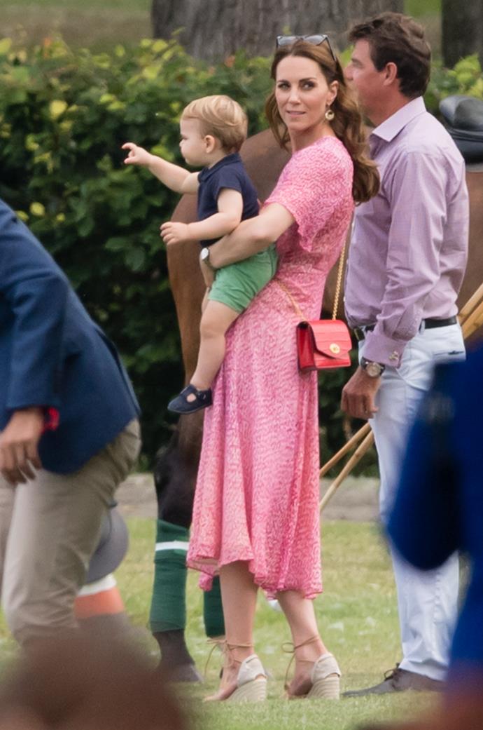 Kate is an undeniably chic mum.