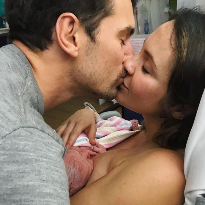 Laura and Matty welcomed little Marlie-Mae three weeks ago.
