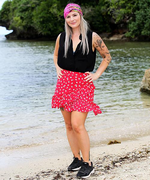 ** Hannah Pentreath, 27, police officer, CONTENDER **
<br><br>
Hannah plans on tricking her fellow contestants into underestimating her by pretending to be a hairdresser.