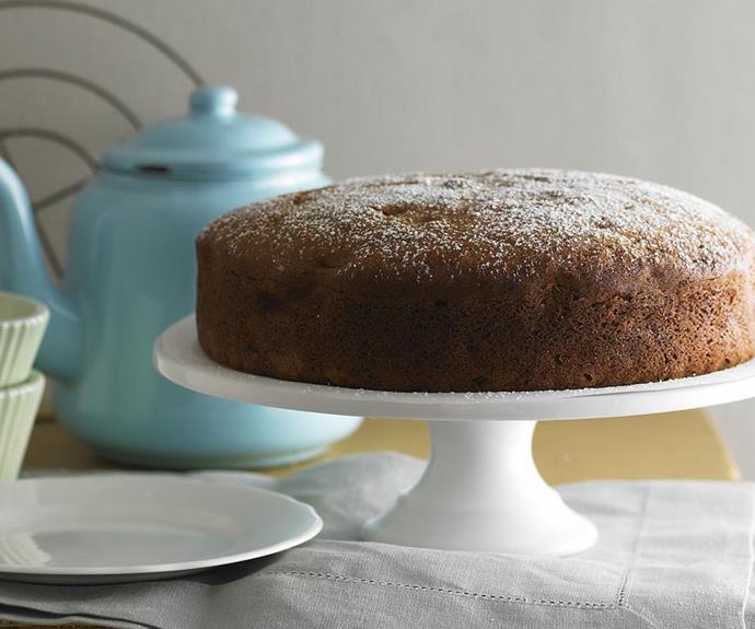 **Banana cake**
<br><br>
This cake is so simple and delicious, you're sure to go bananas! Moist and fruity, banana cake is always a winner. Make a simple lemon icing if you want to zing it up a bit.
<br><br>
*See the full Australian Women's Weekly recipe [here](https://www.womensweeklyfood.com.au/recipes/banana-cake-6968|target="_blank").*