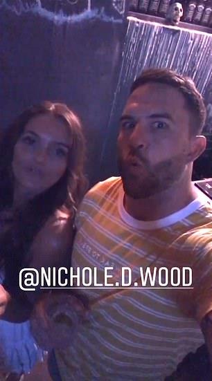 *The Bachelor*'s Nichole and Dan Webb from *MAFS* hung out together over the weekend.