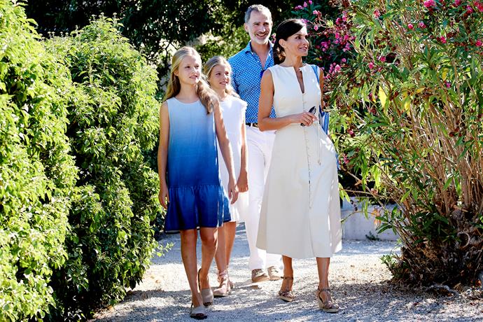 And we love Princess Leonor and Princess Sofia's gorgeous summer dresses.