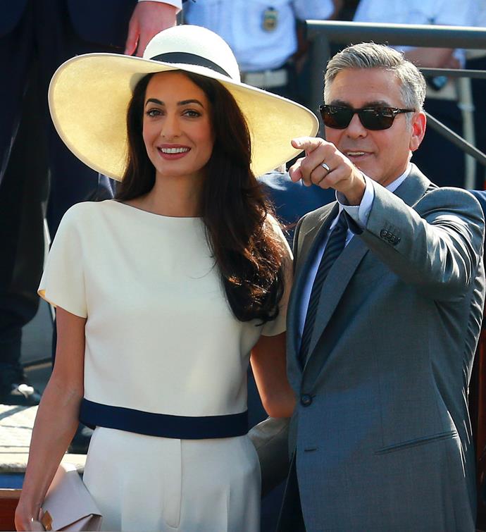 "Amal has googled all these places and she's beside herself with excitement about escaping to the tropics."