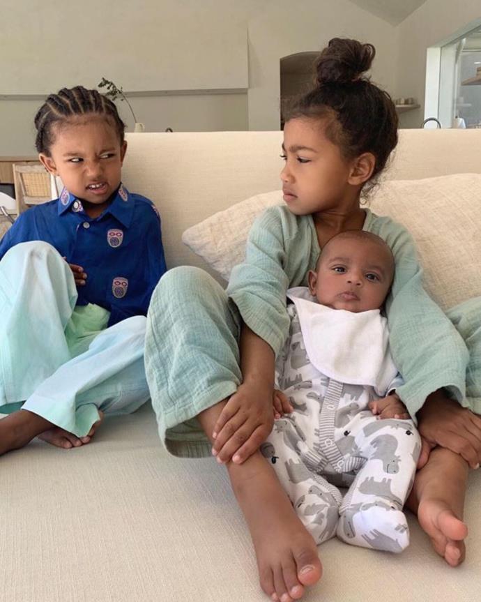 Did you notice North West's toes?