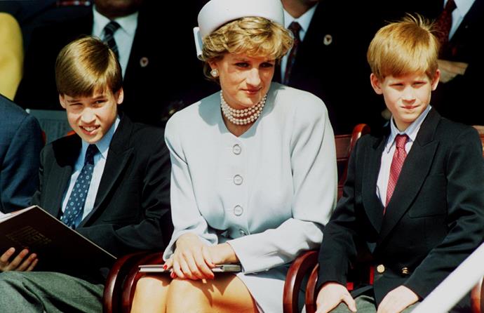 Diana and her two sons' connection was clear.