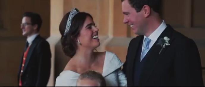 The video features some gorgeous moments captured presumably by a private videographer.