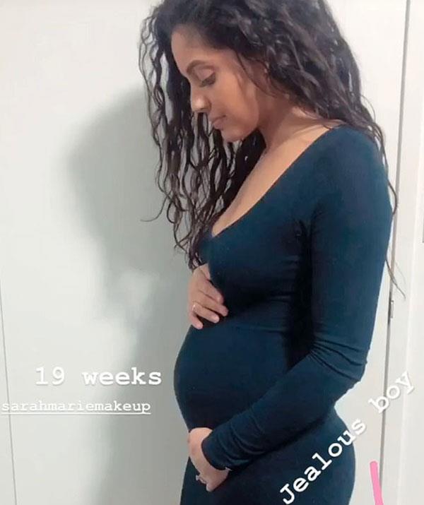 Sarah-Marie has been candid about her pregnancy journey and revealed it hasn't always been sunshine and roses.