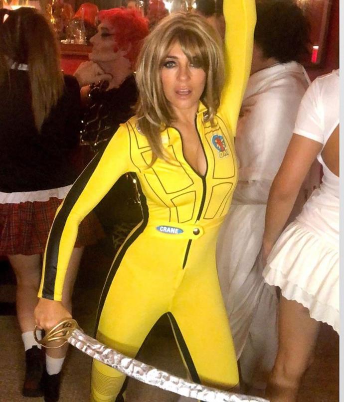 Elizabeth Hurley has always been a sex symbol but her *Kill Bill* costume just took it to a whole new level!