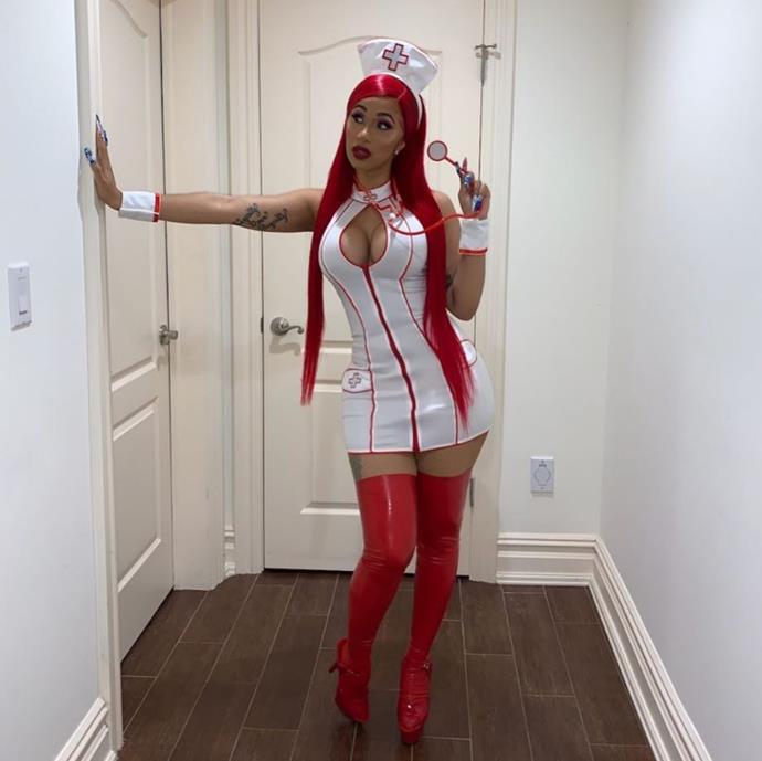 Anyone need their heart rate checked? Cardi B has you sorted.