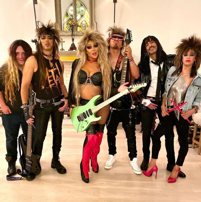 Rock on Mimi! We reckon Mariah Carey should totally branch out into a new music genre after seeing this costume.
