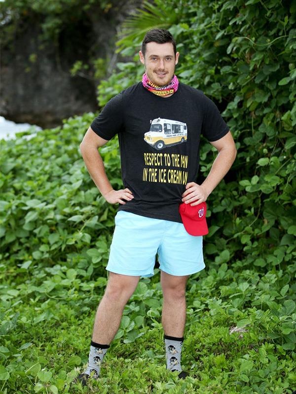 **Harry Hills (Champions vs Contenders, Season 6)** 
<br><br>
The ice cream maker from WA famously took down "The Godmother" Janine Allis on the most recent season of *Survivor*, a task no one thought was possible. This guy is a dark horse the tribe will need to watch closely. 