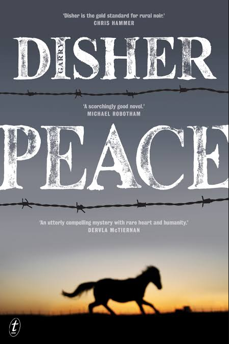 ***Peace* by Garry Disher**
<br><br>
Constable Paul Hirschhausen is the lone cop in a sleepy town in the dusty Flinders Ranges, with little more action than local lads nicking a ute ... until he's called to the scene of a vicious crime.