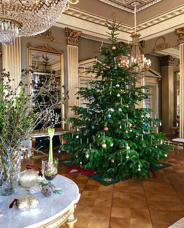 The Danish royal Christmas tree was a true sight to behold.