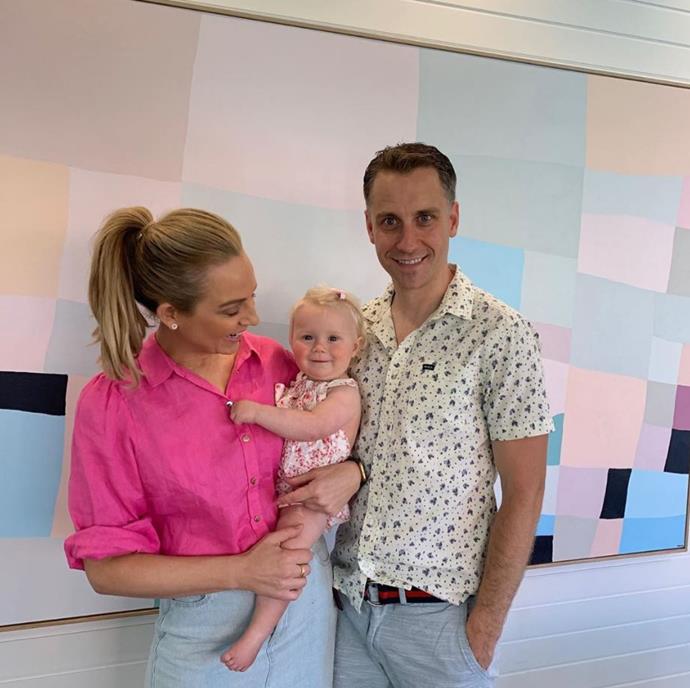 Happy first birthday Adelaide! Proud dad Chris Walker captioned his Instagram post, "We love you so much, can't believe you were so small just a year ago. @bickmorecarrie and I can't believe can't imagine life without you, and we we would have been awake a lot less, so thanks for that 😊"
