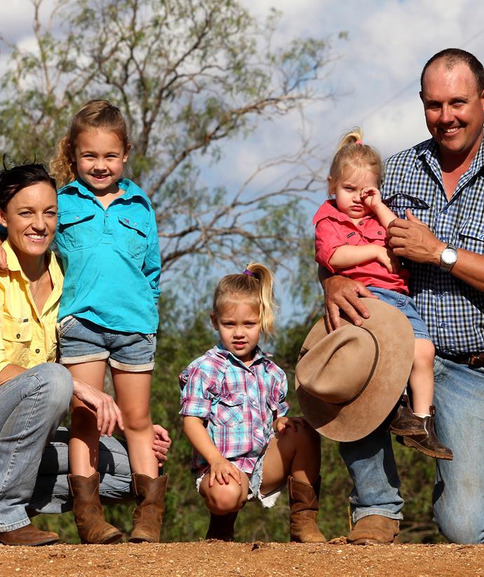 The family are looking forward to watching the new series of *Farmer Wants a Wife*.
