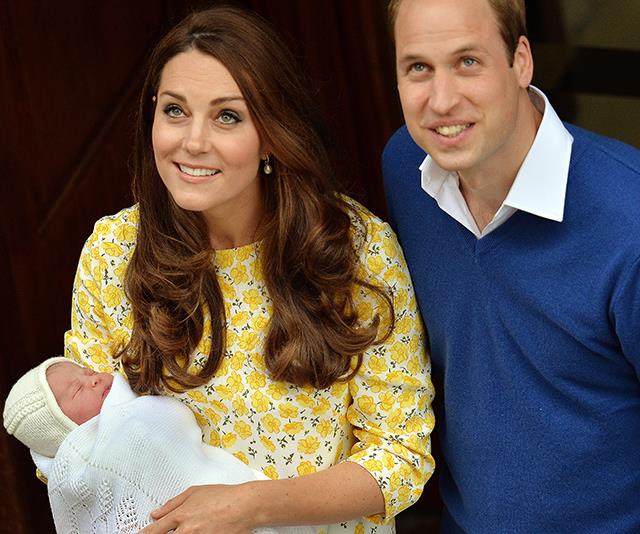**May 2015: The birth of Princess Charlotte**
<br><br>
Two years later, the royal couple welcomed a baby sister for Prince George. The Princess' big debut was [met with wonder from the world](https://www.nowtolove.com.au/parenting/celebrity-families/keira-knightley-kate-middleton-birth-51670|target="_blank"), not least because it occurred when she was less than 10 hours old!