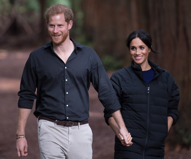Prince Harry and Duchess Meghan have reportedly been hiking during their stay in Canada.