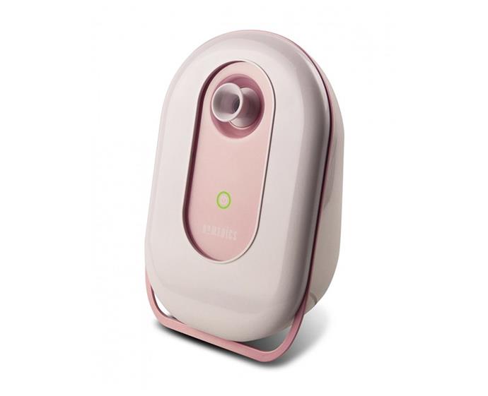 **Homedics Facial Steamer, $128.78 at [Beauty Expert](https://www.beautyexpert.com/homedics-facial-steamer/11436198.html|target="_blank"|rel="nofollow")**
<br><br>
Looking for a way to fight blackheads, add moisture, and enhance your skincare routine? A facial steamer may be your answer. This petite device delivers a salon-quality facial steam, producing heated, ion-rich steam that works to purify your skin, cleansing right down to the tightest of pores.